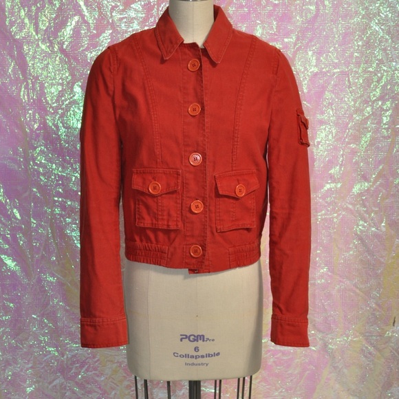 Marc Jacobs, Red Corduroy Jacket - Picture 4 of 8